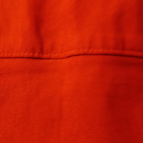 Red pencil mini skirt stretch, size M, Made in USA - Picture 4 of 5